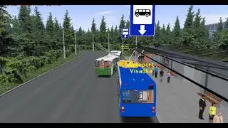Омси 2. Новобобруйск. Тролл. маршрут № 1.