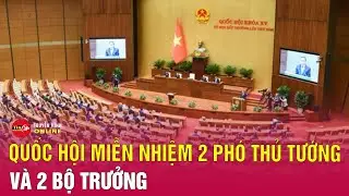 Quốc hội phê chuẩn miễn nhiệm 2 Phó Thủ tướng và 2 Bộ trưởng | Tin24h