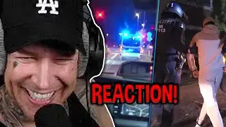 RAZZIA im ROTLICHTVIERTEL! 😱 Großeinsatz in Hannover 🚨 (Reaktion) | MontanaBlack Reaktion