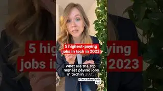 5 highest-paying jobs in tech in 2023 - Tech Salary Guide 2023 #ad #careerintech #jobsintech #salary