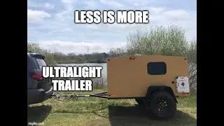 Off Road Trailer Build - Ultralight Teardrop/Squaredrop Micro Camper Overland Trailer
