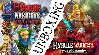 Hyrule Warriors Definitive Edition & Age of Calamity Unboxing!