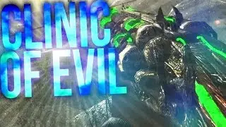 Call of Duty: WAW (Clinic Of Evil) MASSIVE BOSS FIGHT EASTER EGG Custom Zombies Map Gameplay!