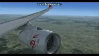 FSX Dragonair Hong Kong to Seoul (Incheon) A330-300