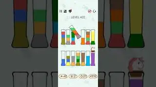 SortPuz Level 422 | Water Sort Puzzle Level 422