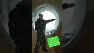 Установка круглого деревянного окна торговой марки Holzland