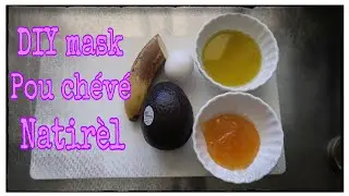 DIY NATURAL HAIR MASK FOR HEALTHY HAIR GROWTH.