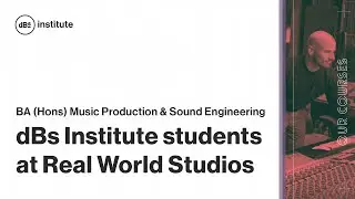 Our Courses | Join dBs students as they visit Real World Studios!