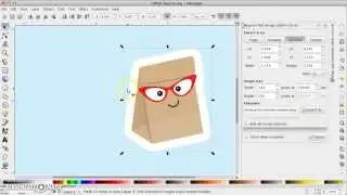 Offset a transparent png in Inkscape for Cricut Design Space