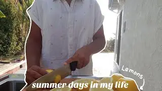 days in my life ✨️summer edition✨️ // making lemonade + packing for theater camp