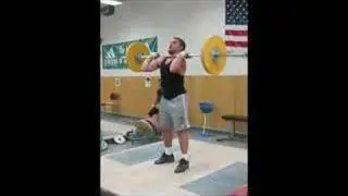 front squat demo