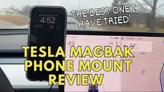 Tesla MagBak Phone Mount Review - The Best One Have Tried!