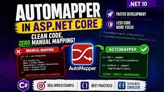 AutoMapper in ASP.NET Core .NET 10 Clean Your Controllers & Remove Mapping Code