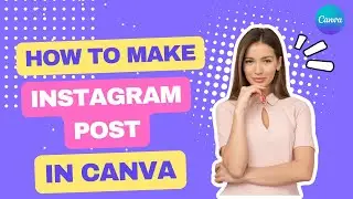 How to Design Instagram Post with Canva? | Canva Tutorial