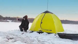 Как в бесклевье Поймать Зимой Рыбу на Реке .Клева нет,но Рыбы Наловил..Подледный Фидер и мормышка .