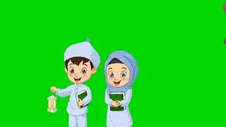 islamic baby cartoon green screen video cartoon green screen video no copyright