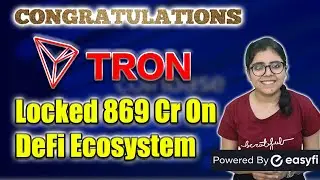 Tron (TRX) Locked 869 Cr On Defi Ecosystem