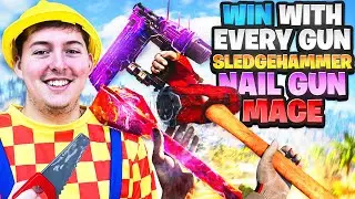 Win with Every gun on Warzone (Nail Gun, Mace & Sledgehammer)