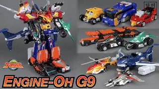 Engine Sentai Go-onger DX Engine-Oh G9 Review (Sky Rev Megazord)