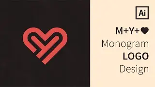 Monogram Logo Design | Adobe Illustrator Tutorial