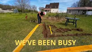 Spring DIY projects on our French Homestead