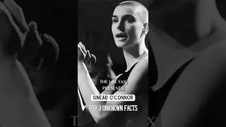 Sinead O'Connor 3 Unknown Facts #facts #dailyfacts #shorts #sineadoconnor #dublin