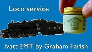 Servicing the Graham Farish Ivatt 2MT model train
