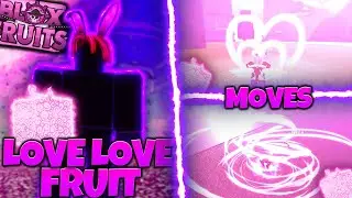NEW UNRELEASED LOVE LOVE FRUIT SHOWCASE IN BLOX FRUITS (UPDATE  15)