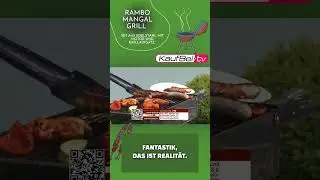 SMAK Rambo Mangal Grill Set aus Edelstahl mit Motor + Grillaufsatz 