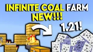BEST INFINITE COAL FARM 1.21 Minecraft Bedrock MCPE/Xbox/PS4/Nintendo Switch/Windows 10