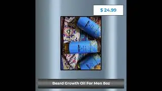 Beard Growth Oil For Men 8oz