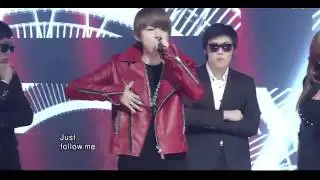 HyunA feat.Zico - Just Follow @ Inkigayo 14 aug. 2011