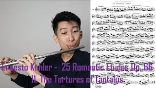 E. Kohler - 25 Romantic Etudes Op. 66 11. The Tortures of Tantalus