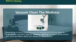 How To Remove Black Mould From The Mattress?