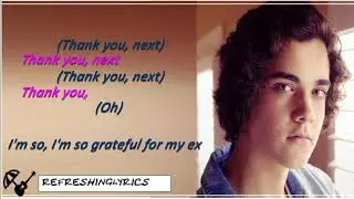 Thank you Next (COVER) Alexander Stewart X Serena Rutledge|| LYRICS🍹