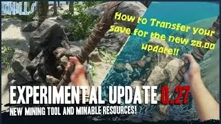 Stranded Deep BEST UPDATES!? 26 & 27 How to transfer save for the 28 update!? Mining, pick & ROOFS!