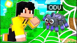 Ich spiele Minecraft als Hilfreiche Baby Spinne