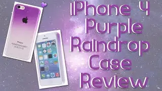 |Review| iPhone 4 Purple Raindrop Case