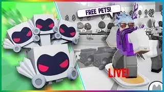 Pet Simulator X ROBLOX | FARMING | EGG OPPENING | PET GIVEAWAY!