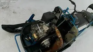 Homemade snowmobile, dimensions and prices.