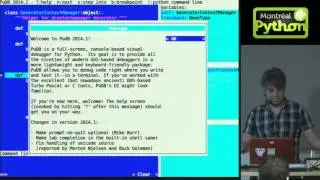 PuDB, the IDE debugger without an IDE! 