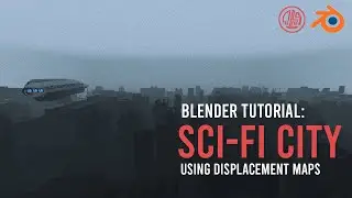Create A Sci-Fi City In 5 Minutes - Blender 2.8 Tutorial