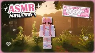 Minecraft ASMR ♡ Starting A New Adventure💕 | Whispered & Keyboard Sounds ✨