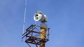 Federal Signal 2001 SRN Tornado Siren Test Independence, Missouri