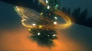 Christmas Tree Logo Opener After Effects Template