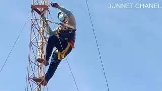 Tutorial Bongkar Tower Triangle Wifi
