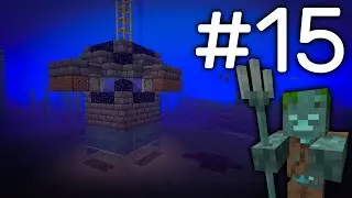 I Built A Drowned Farm In Survival Minecraft - Episode 15