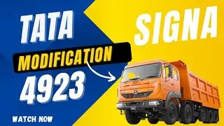 Tata Signa 4923 Cabin Modification || Tata Signa Accidental Cabin Reparing #tata #truck
