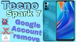 Tecno spark 7 frp bypass /Tecno PR651 frp bypass / Tecno spark 7 Google account remove