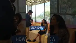 How To Sit Like a Gentleman 